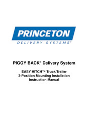Princeton PIGGY BACK EASY HITCH Instruction Manual