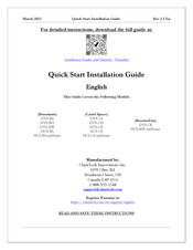 ClairiTech Innovations DVS-BS Quick Start Installation Manual