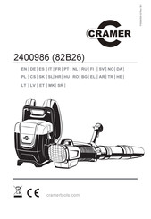 Cramer 82B26 Manual