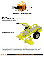 LEADING EDGE SAFETY X-CALIBUR Instruction Manual