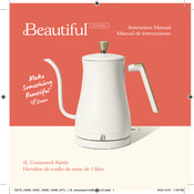 Beautiful 1L Gooseneck Kettle Instruction Manual