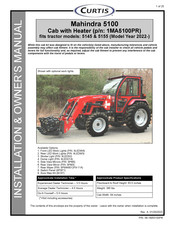 Curtis 1MA5100PR Installation & Owner's Manual
