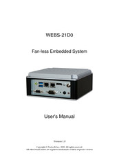 Portwell WEBS-21D0 User Manual