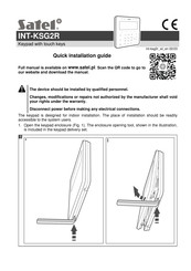 Satel INT-KSG2R Quick Installation Manual