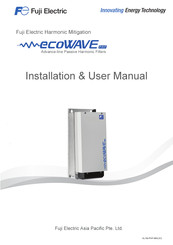 Fuji Electric ecoWAVE PHF FN0.75AL1M-4G5 Installation & User Manual
