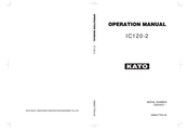 Kato IC120-2 Operation Manual