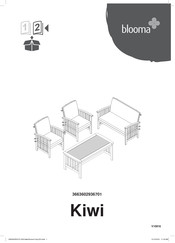 Blooma Kiwi 3663602936701 Assembly Instructions Manual