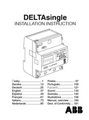 ABB DELTAsingle Installation Instruction