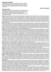 Palmako EL18-3670-1 Installation Manual