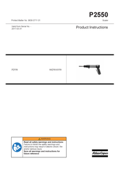 Atlas Copco 8425010350 Product Instructions