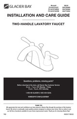 Glacier bay 304700969 Installation And Care Manual