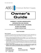 ABS PH-ABT-UCFS-0220M Owner's Manual