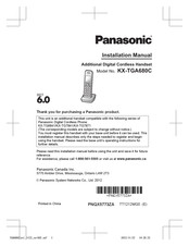 Panasonic KX-TGA680C Installation Manual