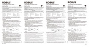 Robus RXZ76L-PSU Instruction Manual