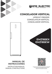 EAS Electric CONGELADOR VERTICAL Instruction Manual