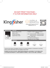 Kingfisher 5059340445984 Manual