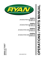 ryan 544952J Operations & Parts Manual