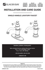 Glacier bay 1003618900 Installation And Care Manual