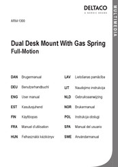 Nordic Deltaco ARM-1300 User Manual