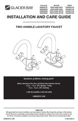 Glacier bay HD67440W-6027D Installation And Care Manual