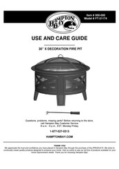 HAMPTON BAY FT-51174 Use And Care Manual