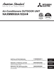 Mitsubishi Electric NAXMMX60A182A Series Installation Manual