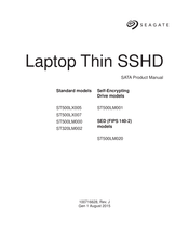 Seagate ST320LM002 Product Manual