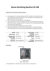 ALZA ZX-10B Quick Start Manual