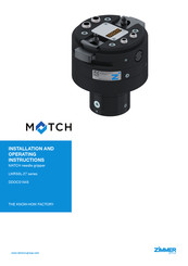 Zimmer MATCH LWR50L-27 Series Installation And Operating Instructions Manual