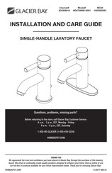 Glacier bay 1003002583 Installation And Care Manual