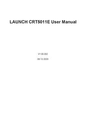 Launch CRT5011E User Manual