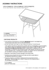 Cheyenne Products 050277007059 Assembly Instructions Manual