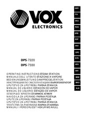 VOX electronics DPS-7330 Operating Instructions Manual