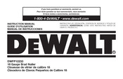 DeWalt DWFP12233 Instruction Manual