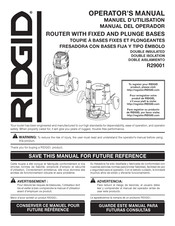 RIDGID R29001 Operator's Manual