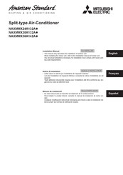 Mitsubishi Electric American Standard NAXMMX30A132A Series Installation Manual