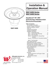 Willoughby Industries WAF-5408 Series Installation & Operation Manual