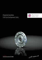 Harmonic Drive CSD-2A Component Sets Engineering Data