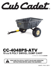 Cub Cadet CC-4048PS-ATV Manual