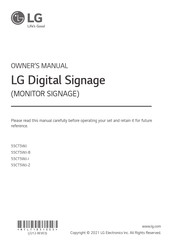 LG 55CT5WJ Owner's Manual