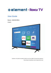 Element Roku TV E4SC5018RKU User Manual