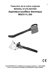SAS MQCX-YL-260 Instruction Manual