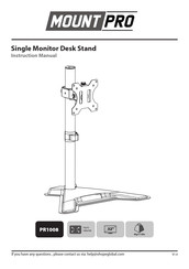 MOUNT PRO PR1008 Instruction Manual