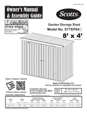 Scotts STTEP84 Series Owner's Manual & Assembly Manual