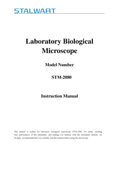 Stalwart STM-2080 Instruction Manual