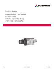 Det-Tronics GTXSM26N4 Instructions Manual