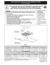 Frigidaire FPGC3077RS Installation Instructions Manual