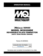 MQ Multiquip MVH308DE Operation Manual