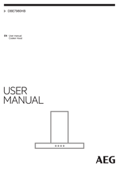 AEG DBE7980HB User Manual
