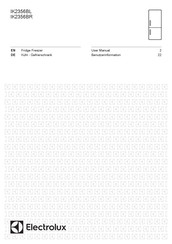Electrolux IK2356BL User Manual